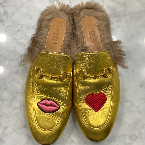 ❤️SOLD on Ⓜ️❤️ Gucci Princetown Mules - Picture 2 of 7